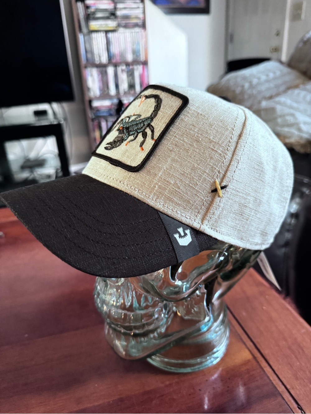 Goorin Bros. “Lethal” Twill Baseball/Trucker Cap. Deadly. Canvas SnapBack NWT